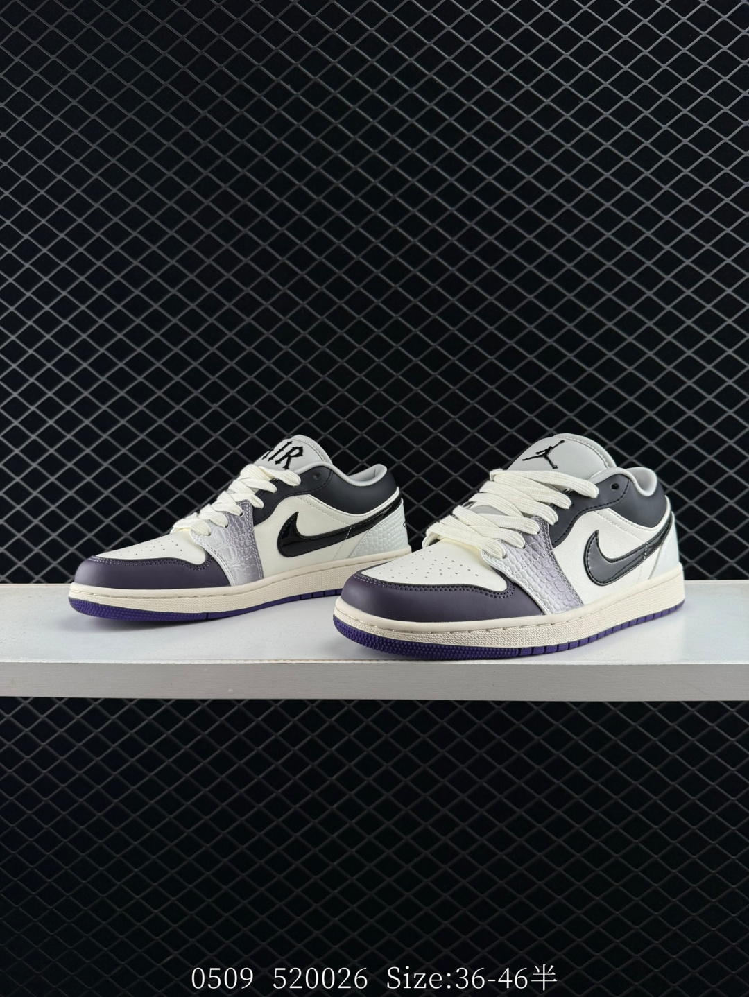 Air Jordan 1 Low ''Purple''